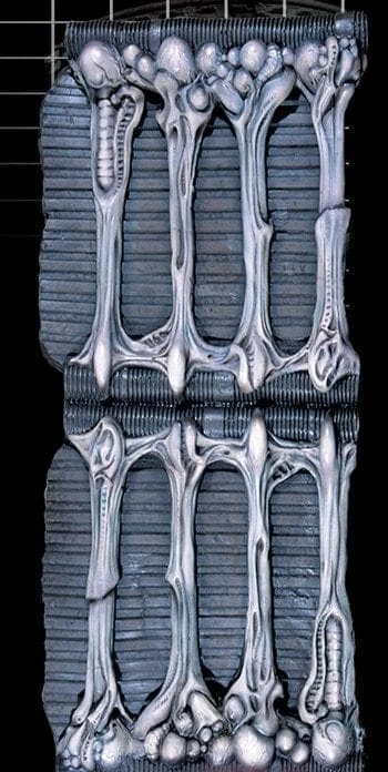 "Alien Wall Panel - 4 X 8 Foot" Sci-Fi Haunted House Facade 3 "Alien Wall Panel - 4 X 8 Foot" Sci-Fi Haunted House Facade