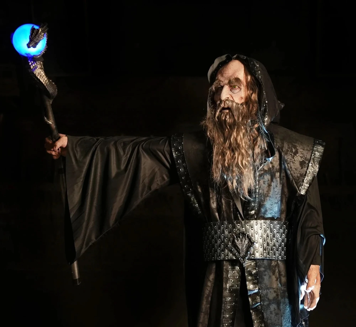 "Ancient Wizard" Halloween Animatronic 4 "Ancient Wizard" Halloween Animatronic - Image 2