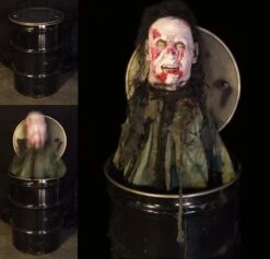 "Barrel Blaster" Halloween Animatronic