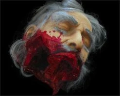 "Big Mouth Severed Head" HD Studios Bloody Halloween Prop -Halloween Props Promotion big mouth severed head hd studios bloody halloween prop 8671215041