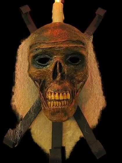 "Corpsed Head Skull Wall Sconce" Haunted House Lighting 3 "Corpsed Head Skull Wall Sconce" Haunted House Lighting