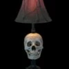 "Desk Lamp With Life-size Skull And Antique Shade" Haunted House Lighting -Halloween Props Promotion desk lamp with life size skull and antique shade haunted house lighting 14327187341360