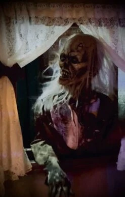 Drop Window Zombie Halloween Animatronic