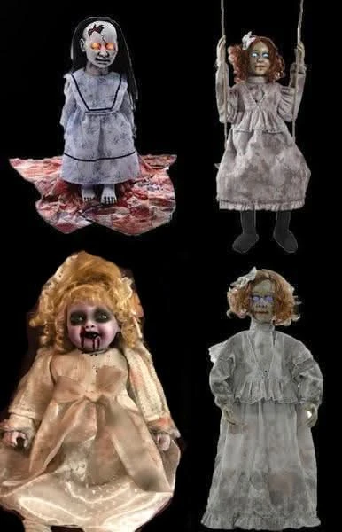 "Haunted Dolls" Halloween Props - Package Deal 3 "Haunted Dolls" Halloween Props - Package Deal