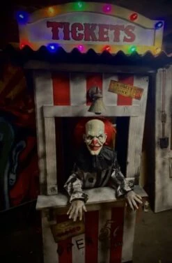Haunted Ticket Booth Halloween Animatronic