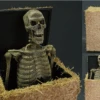 "Hay Bale Popper" Skeleton Halloween Animatronic 1 "Hay Bale Popper" Skeleton Halloween Animatronic -Halloween Props Promotion hay bale popper skeleton halloween animatronic 23253075649