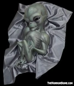 "Roswell Alien Baby Crash Victim" HD Exclusive Halloween Decoration