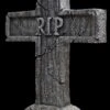 RIP Cross Tombstone -Halloween Props Promotion rip cross tombstone 15586936946736