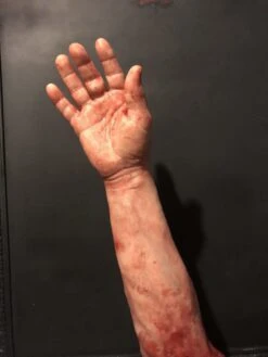 "Severed Male Right Arm - Silicone" Human Body Part Halloween Prop -Halloween Props Promotion severed male right arm silicone human body part halloween prop 28424911224880