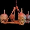 "Skull/Femur Bone Chandelier" Haunted House Lighting -Halloween Props Promotion skull femur bone chandelier haunted house lighting 14320988586032
