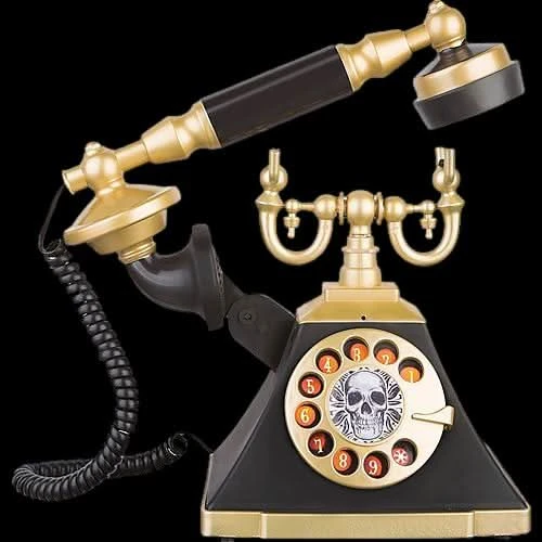 Spooky Sounds 8" Tabletop Telephone 3 Spooky Sounds 8" Tabletop Telephone