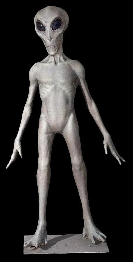 "UFO Alien" Full-Size Professional Halloween Prop By Jordu Schell 3 "UFO Alien" Full-Size Professional Halloween Prop By Jordu Schell