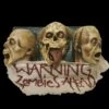 "Zombie Wall Plaque - 3 Faced" Hanging Halloween Decoration -Halloween Props Promotion zombie wall plaque 3 faced hanging halloween decoration 28731907833904